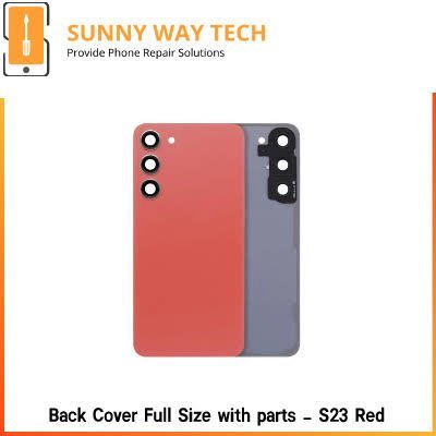 Samsung S23 Back — Red